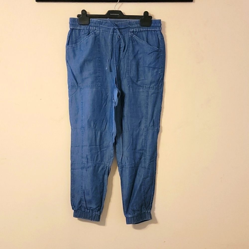 Banana Republicrelaxed Fit Blue Bottoms